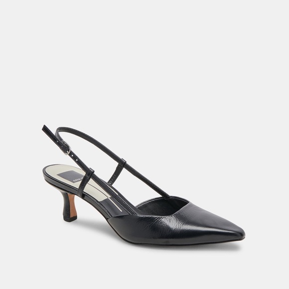 Dolce Vita Black Slingback Heels - Picture 7 of 7